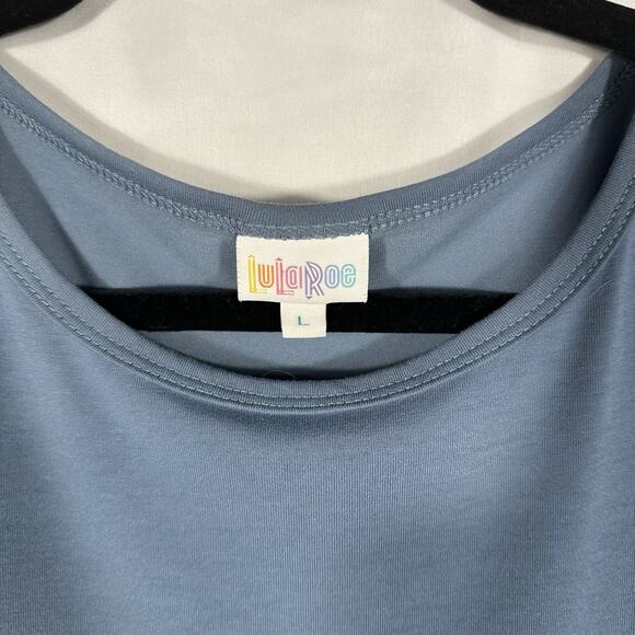 LuLaRoe Blue Gigi Size Large - Picture 2 of 3